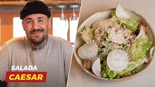 Salada gostosa? Conheça a Caesar Salad | Léo Abreu