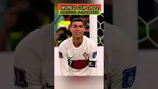 Portugal 🇵🇹 vs Morocco 🇲🇦 Quarter final FIFA World Cup 2022 highlights #football #shorts #viral 😭😭😱