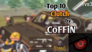 Top10 Best Clutches Of Coffin|| Pubg God || 1vs4,1vs3