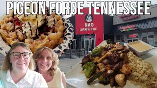 Pigeon Forge Best Funnel Cake Factory / Nao Japanese Grill / Candy Kitchen / Lumberjack Square Walk