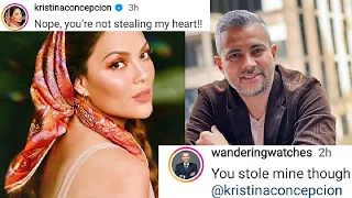 KC CONCEPCION GOES PUBLIC WITH AFAM BF MIKE WUTHRICH