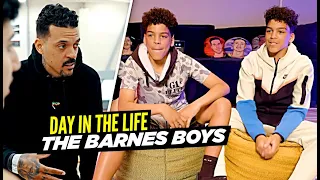 The Barnes Boys "Day In The Life" | Sons of Matt Barnes Paving Their Own Way While Staying Humble!