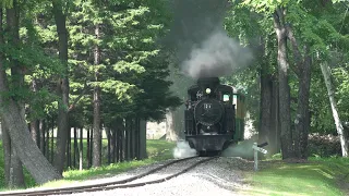 Steam of Hokkaido Maruseppu Ikoi no Mori Forest Railway Japan(2020.7)　丸瀬布　いこいの森　森林鉄道の蒸気機関車（2020.7）
