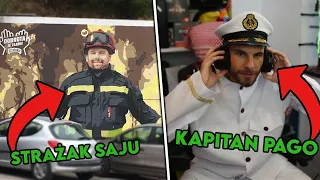 STRAŻAK SAJU | KAPITAN PAGO |😂 SHOTY 😂| FM#464🔥