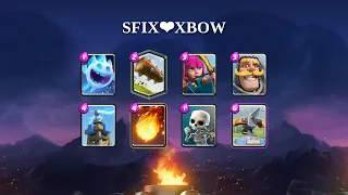 SFIX❤️XBOW | X-Bow deck gameplay [TOP 200] | August 2020