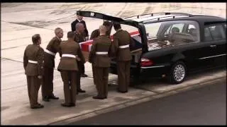 Soldier repatriated to UK 17.01.13