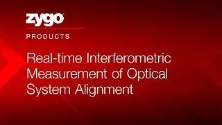 Real-time Interferometric Measurement of Optical System Alignment