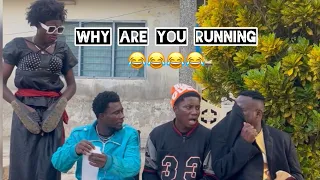 Why are they running 🏃‍♀️😂😂😂 Kobby Aimar, sexy dondon, koo tala, Akabenezer, mr ray, Bilson