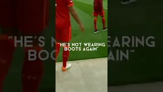 Van Dijk joking around with Joel Matip😂