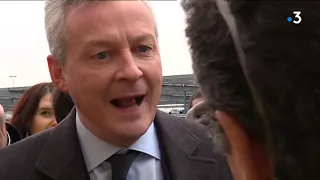 Bruno Le Maire vivement interpellé par un ouvrier de PSA Mulhouse