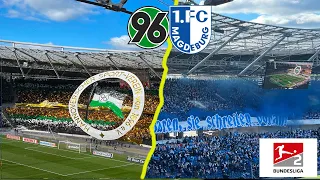 Stadionvlog: Hannover 96 1:2 1.FC Magdeburg // Das größte Auswärtsspiel seit dem Mauerfall ⚪️🔵🔥