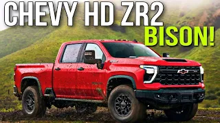 Exclusive! All New CHEVY Silverado HD ZR2 Bison!