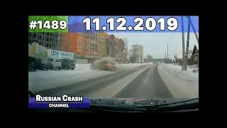 ДТП. Подборка на видеорегистратор за 11.12.2019 Декабрь 2019