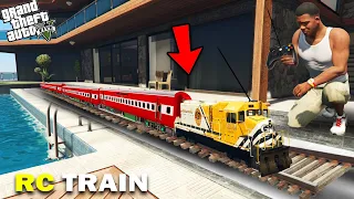 GTA 5 : Franklin Find Most Expensive RC Mini Train In GTA 5 ! (GTA 5 Mods)