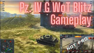 Pz.  IV G World of Tanks Blitz Gameplay