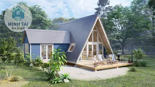 A Frame House Design - Minh Tai Design 24