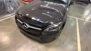Mercedes C class : How to remove the front bumper (w205)