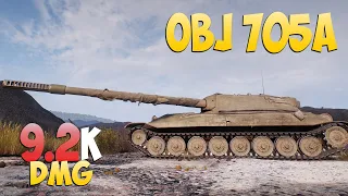 Obj 705A - 8 Kills 9.2K DMG - Nice! - World Of Tanks