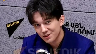 #димаш 迪玛希Dimash  was visited and interviewed by Sputnik Armenia Radio 28.04.23