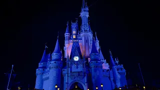 The firework show at magic kingdom Disney world 5/31/24