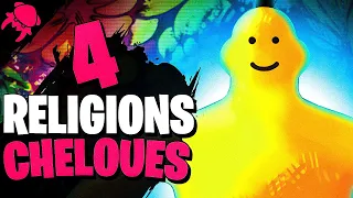 4 RELIGIONS les plus CHELOUES du Jeu Vidéo