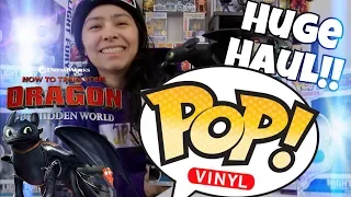 Huge How To Train Your Dragon The Hidden World Funko Pop Haul!! | Plus Spinmaster Toys!!