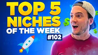 TOP 5 NICHES 🔥 Print on Demand Niche Research # 102 — (4/24/2022)