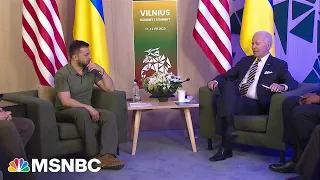 Biden meets with Zelenskyy at NATO summit