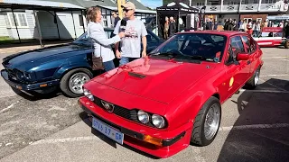 Brooklands Italian Car Day 2024. Alfa Romeo GTV 3 7 Race Car.