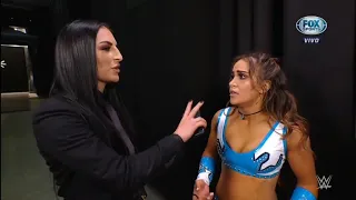 Sonya Deville le dice a Aliyah que fue eliminada del equipo Smackdown - Smackdown 12/11/2021 Español