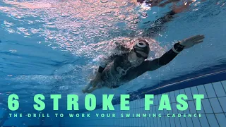 Swimming Drill - 6 strokes fast 6 stroke long and strong