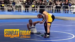 Watch: Student Athlete Born Without Right Leg Wins Wrestling State Championship