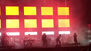 Massive Attack- Way Up Here (with Young Fathers) . Live. Moscow.29.07.2018