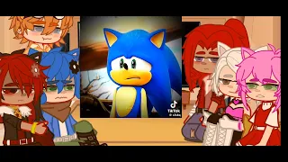 Sonic Friends React.......//Sonadow//Angst//Sad//Memory//