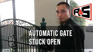 Automatic Gate Stuck Open