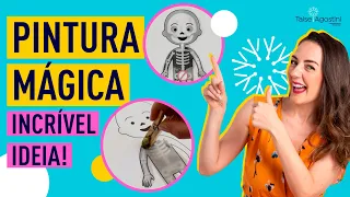 PINTURA MÁGICA - IDEIA LÚDICA PARA TRABALHAR O CORPO HUMANO