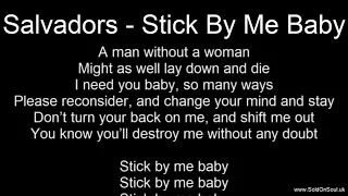 Northern Soul - Salvadores - Stick By Me Baby - With Lyrics
