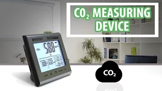 Carbon Dioxide Measuring device with Large Display and Alert System - Model BZ25  | VackerGlobal