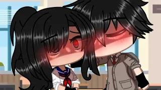 “can you pass this to senpai?” Yandere Simulator - Yandere Taro & Ayano AU❤️🖤