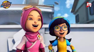 Boboiboy Galaxy Episode 17 Moment - Boboiboy Air vs Roktaroka