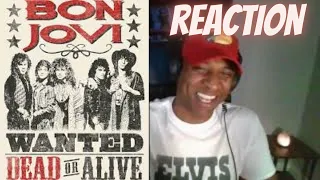 Bon Jovi "Wanted Dead Or Alive" Live 1989 (REACTION) Subscriber Request