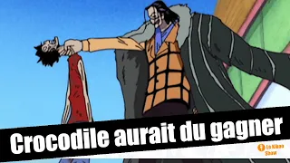 Luffy vs Crocodile : il n'aurait pas du gagner !