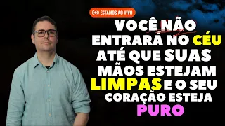 "NÃO POSSO DEIXAR VOCÊ ENTRAR NO CÉU DESSE JEITO"