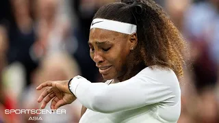 Serena Williams forced to retire from Wimbledon after first-round injury | SportsCenter Asia