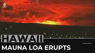 Hawaii volcano, world’s largest, erupts for first time in decades