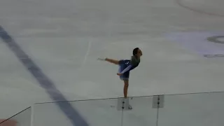 Nepela Trophy 2017  Medvedeva, warm up and SP  Медведева, разминка и КП