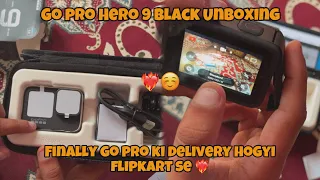 New Gopro From Flipkart ❤️‍🔥 Flipkart Se GoPro Buy Kr Liya 🔥Unboxing Gopro Hero 9 Black