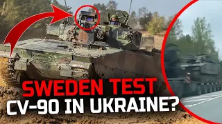 Amazing Footage! Swedish CV90 in Ukraine. Is it another gamechanger?