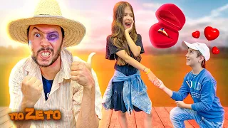 ELE PEDIU MINHA FILHA EM NAMORO !!! O crush da minha filha - EP 8- T ( Websérie Tio Zeto )