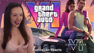 Australian Reacts to Grand Theft Auto VI Trailer 1